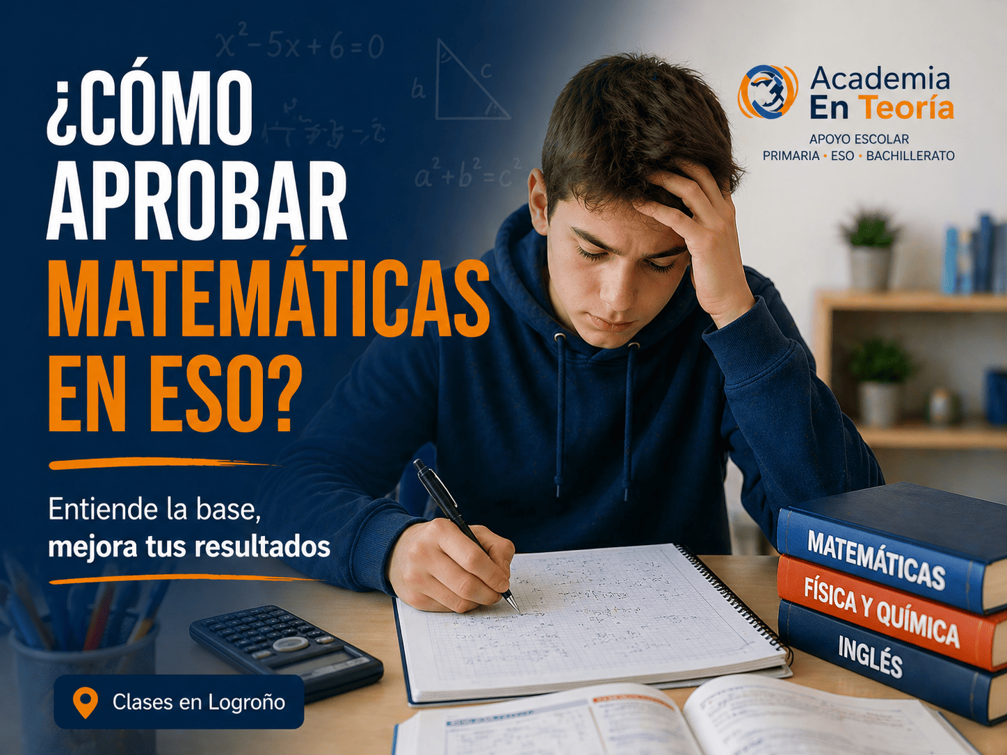 como aprobar matematicas eso logrono clases particulares alumno estudiando